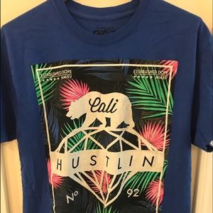 Men’s Cali Hustlin Popular Poison T Shirt (L)